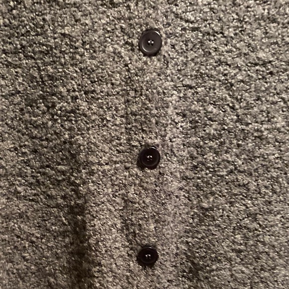 Carolyn Taylor Essentials Grey Poodle Knit Cardigan - Picture 8 of 12